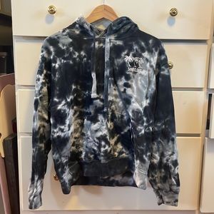 Sandcloud sweatshirt black and white tie dye